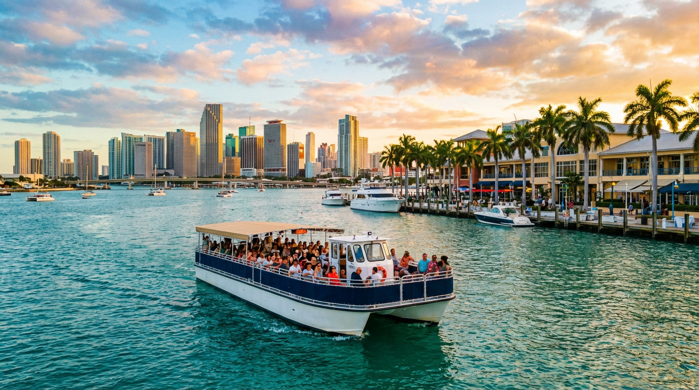 miami bayside boat tours - hero image