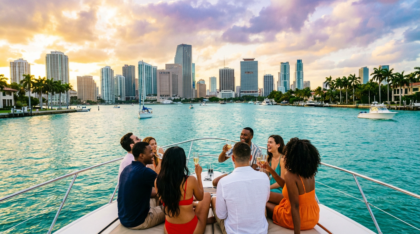 boat trip miami - hero image