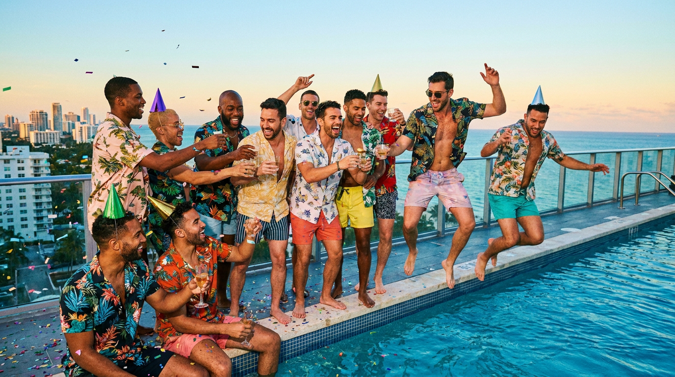 plan a bachelor party - hero image