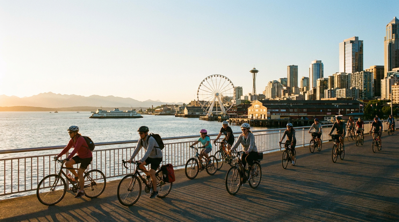 seattle by bike - hero image