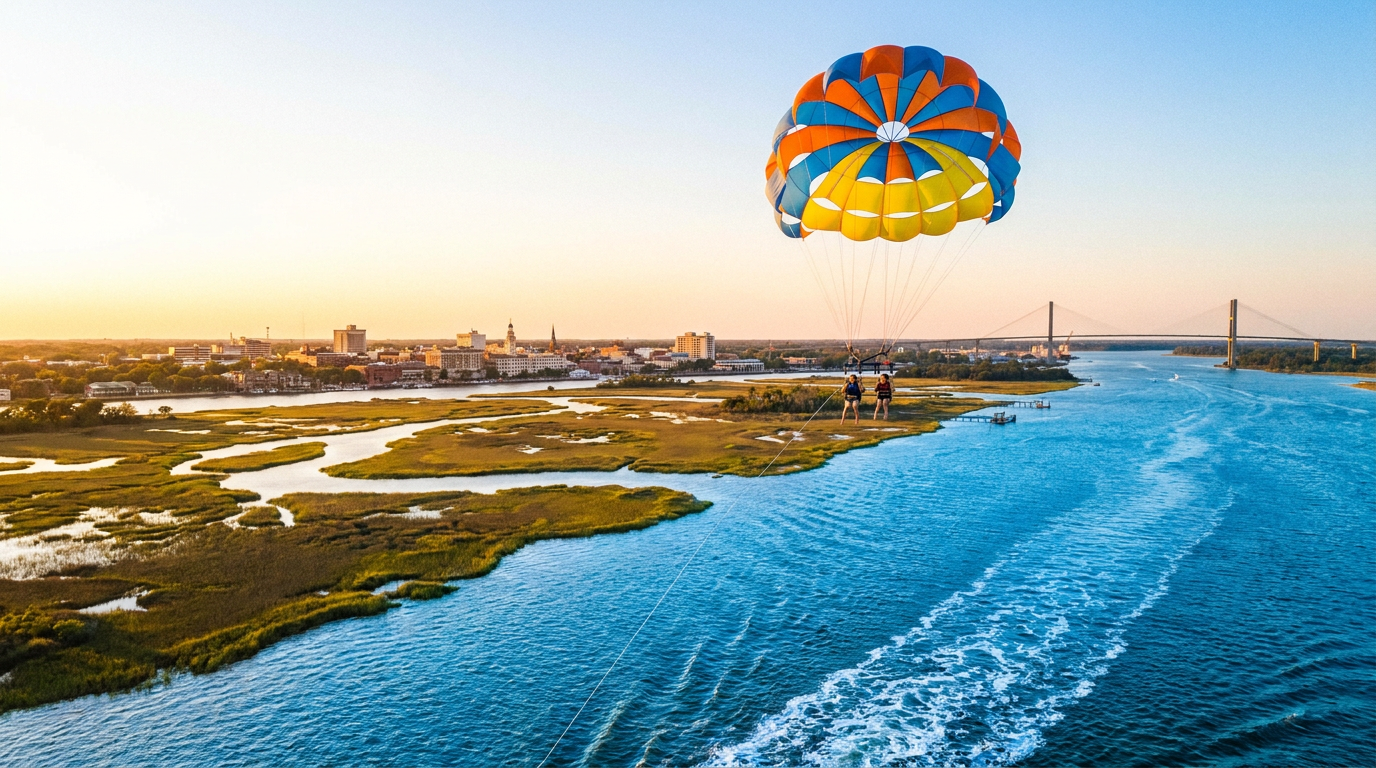 parasailing savannah - hero image