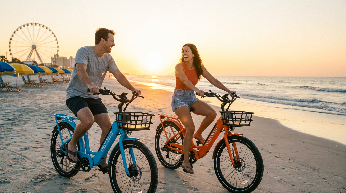 electric bike rentals myrtle beach - hero image