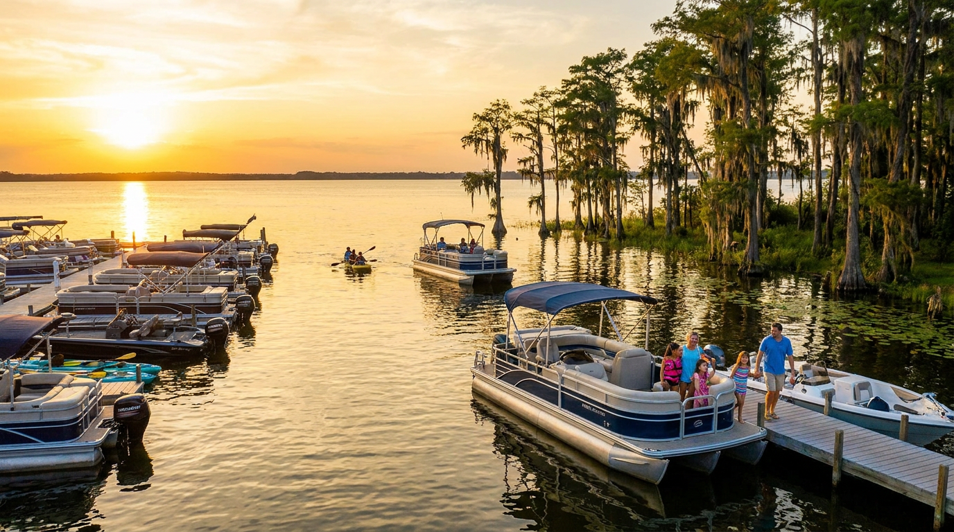lake harris florida boat rentals - hero image