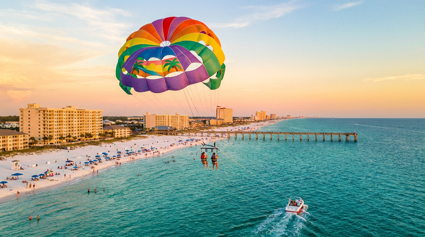 parasail panama city beach fl - hero image