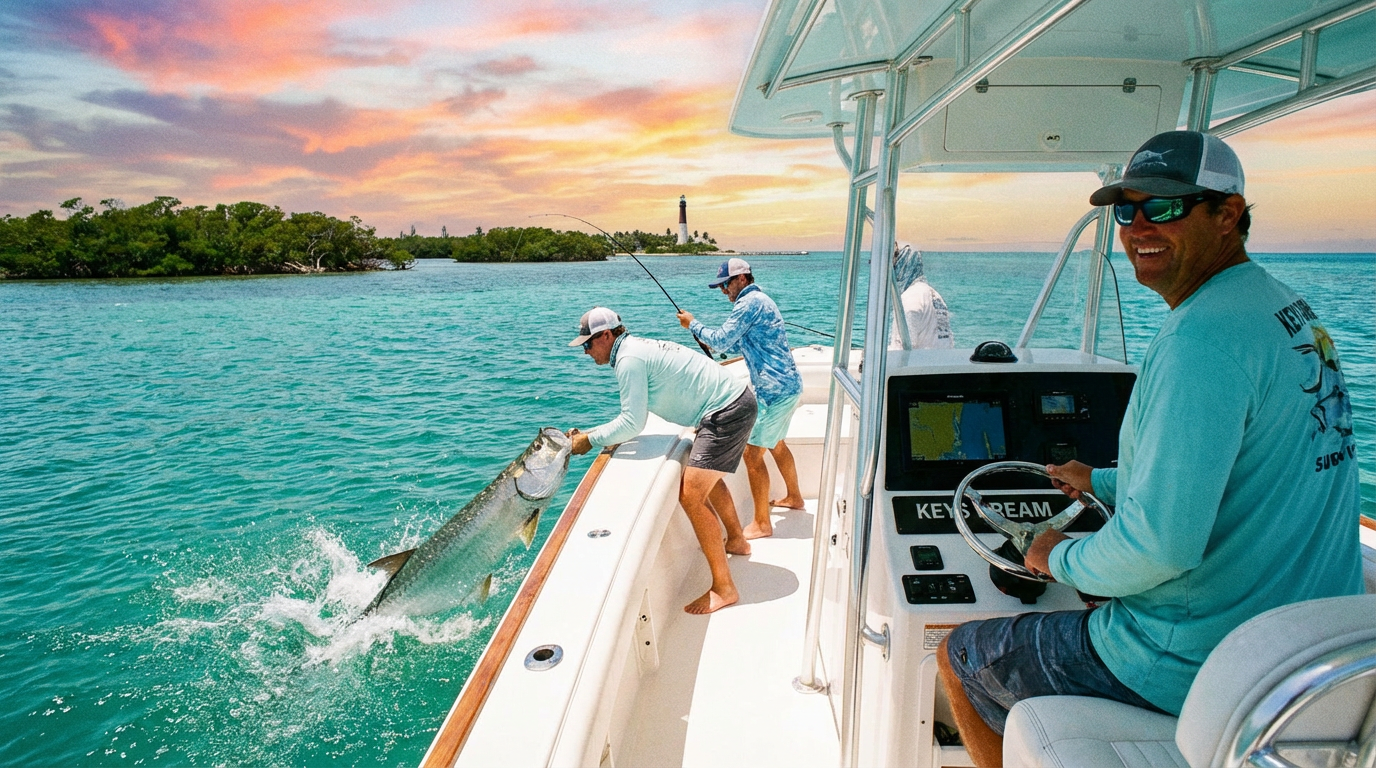 florida keys fishing charters - hero image