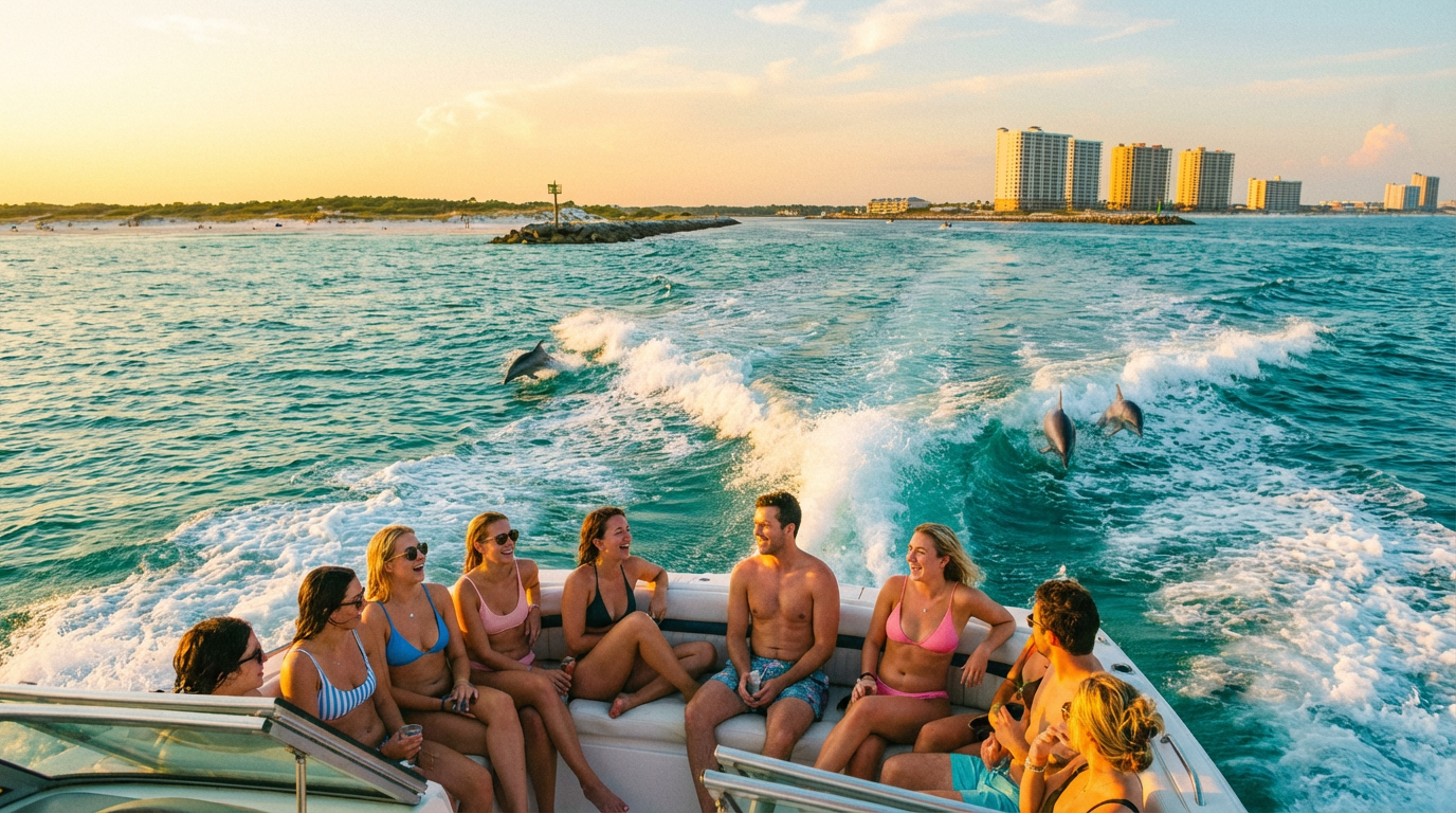 boat ride panama city beach florida - hero image