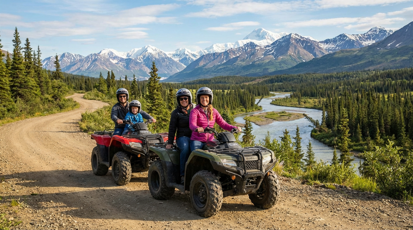 which atv tour is best for families in southcentral alaska - hero image