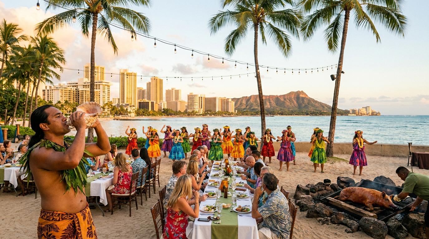 luaus honolulu hawaii - hero image