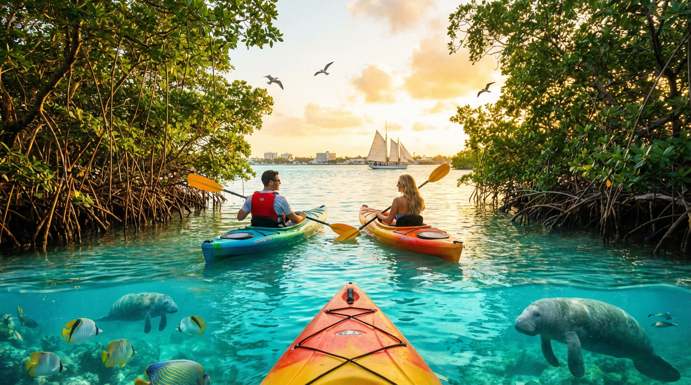 key west kayaking - hero image