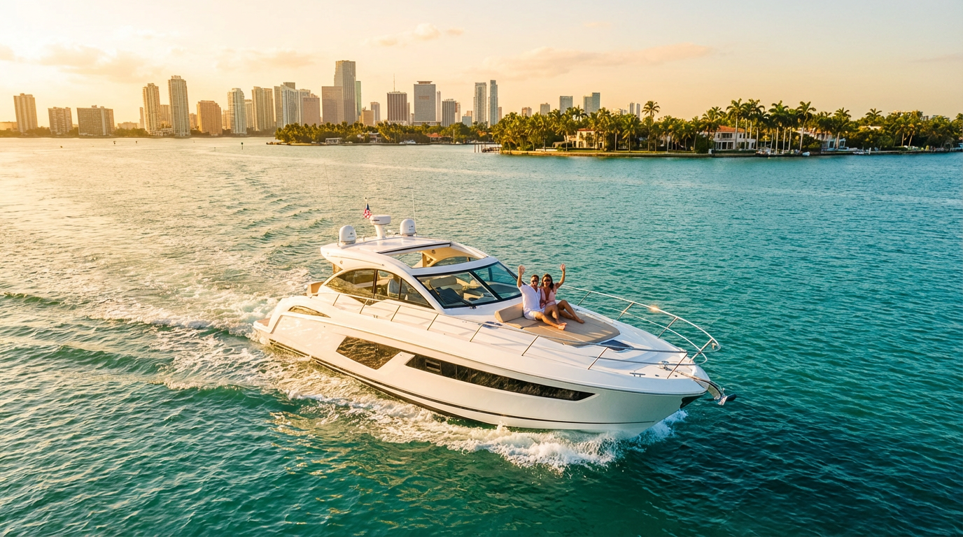boat renting miami - hero image