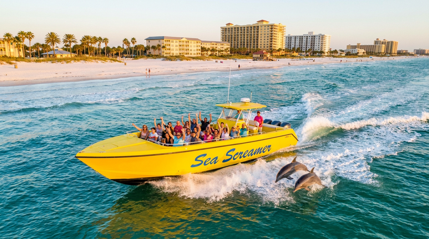 sea screamer clearwater beach - hero image