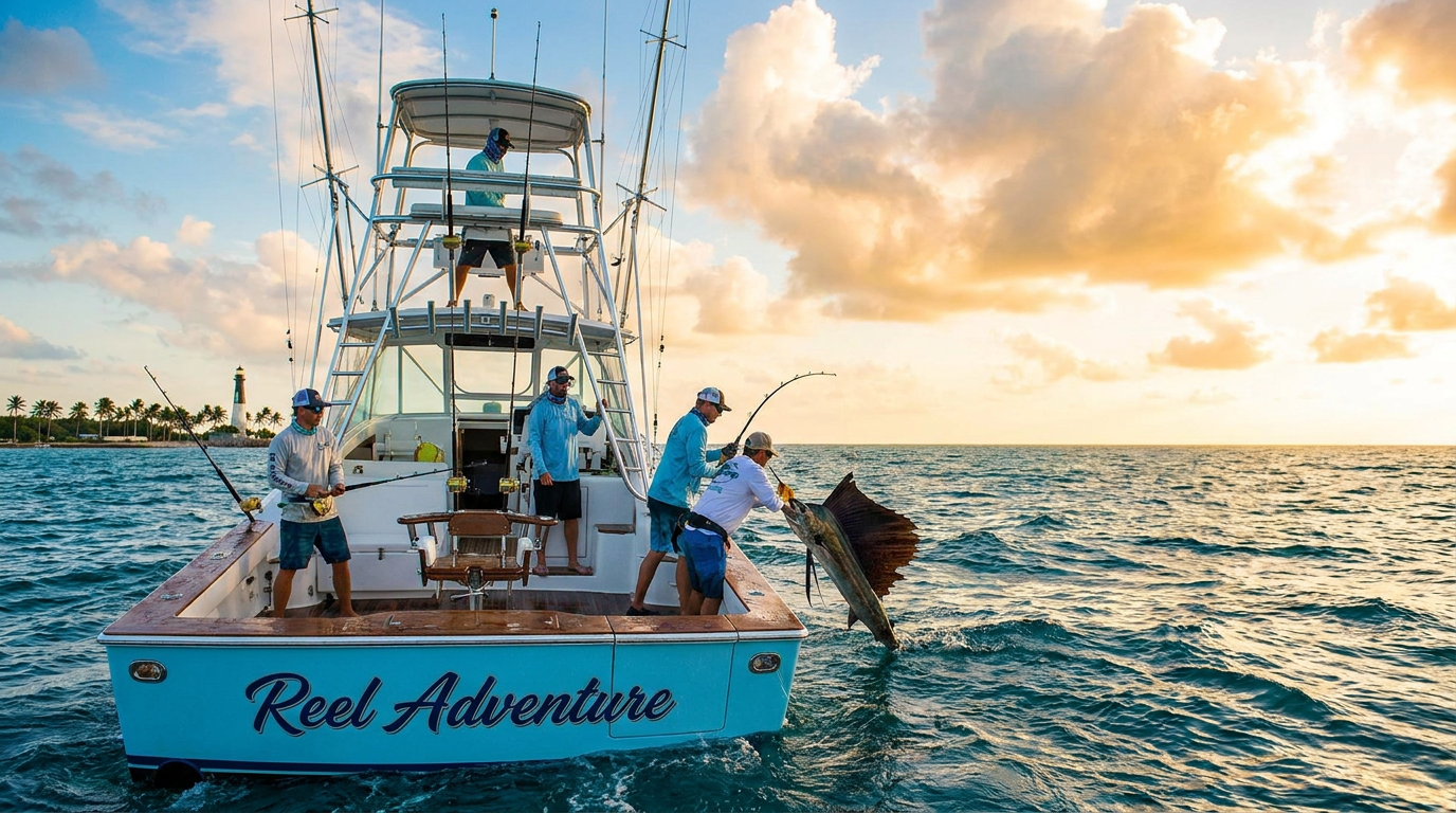 deep sea fishing charter florida - hero image
