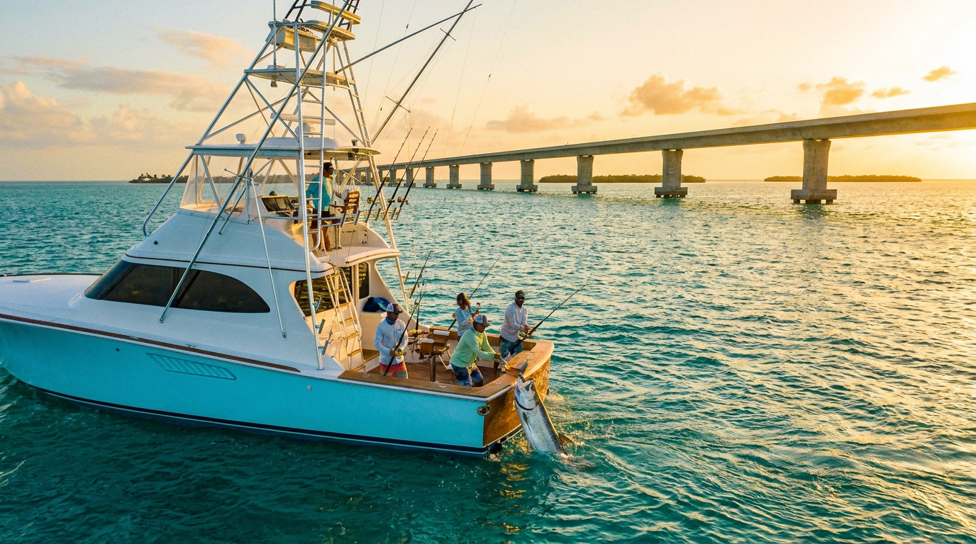 fishing charters in marathon key - hero image