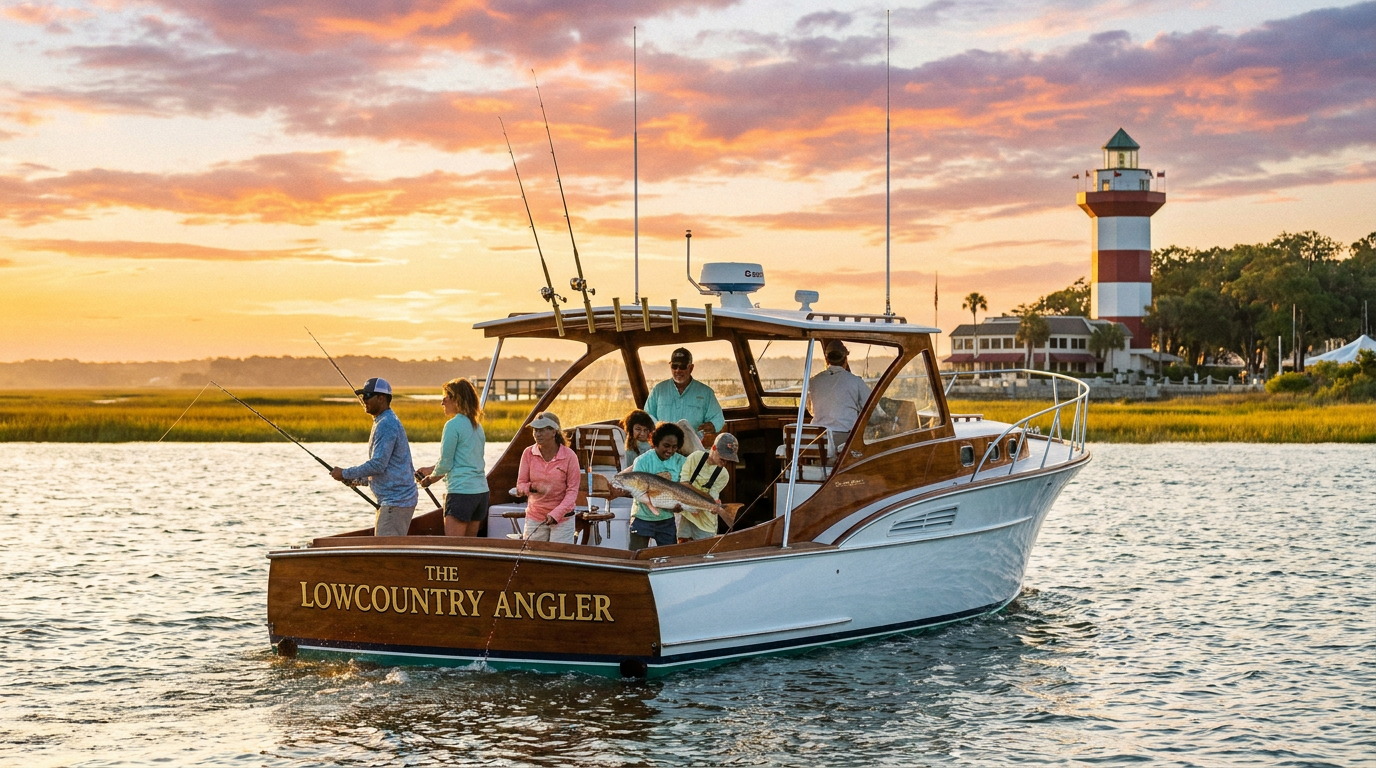 fishing charters hilton head south carolina - hero image