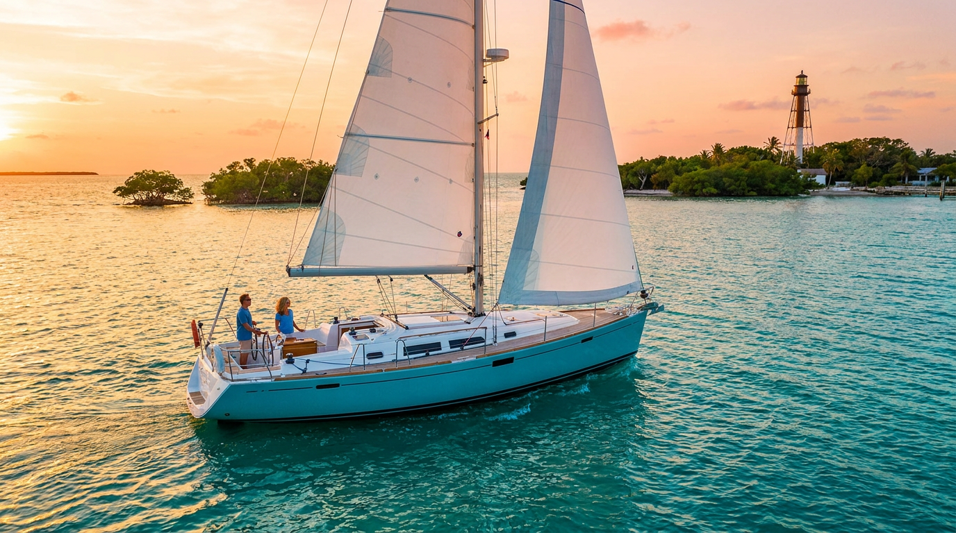 bareboat rental florida keys - hero image