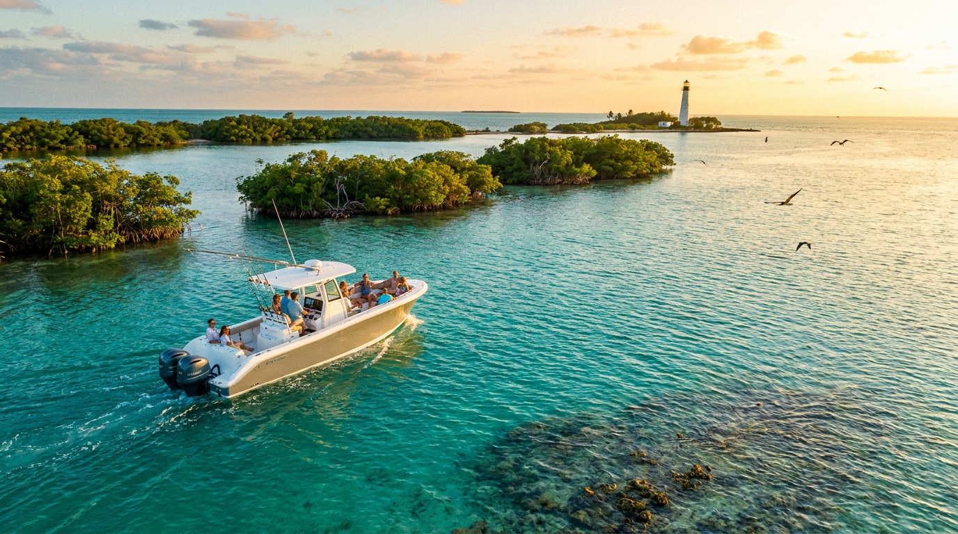 boat rental in the florida keys - hero image