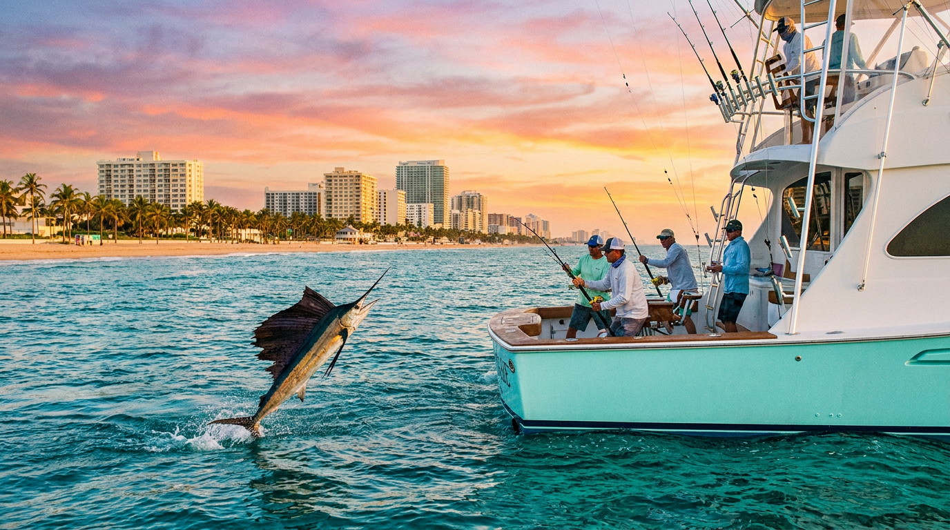 fort lauderdale fishing trip - hero image