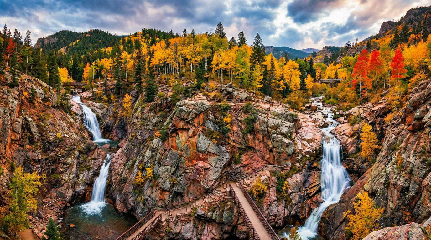 7 waterfalls in colorado springs - hero image