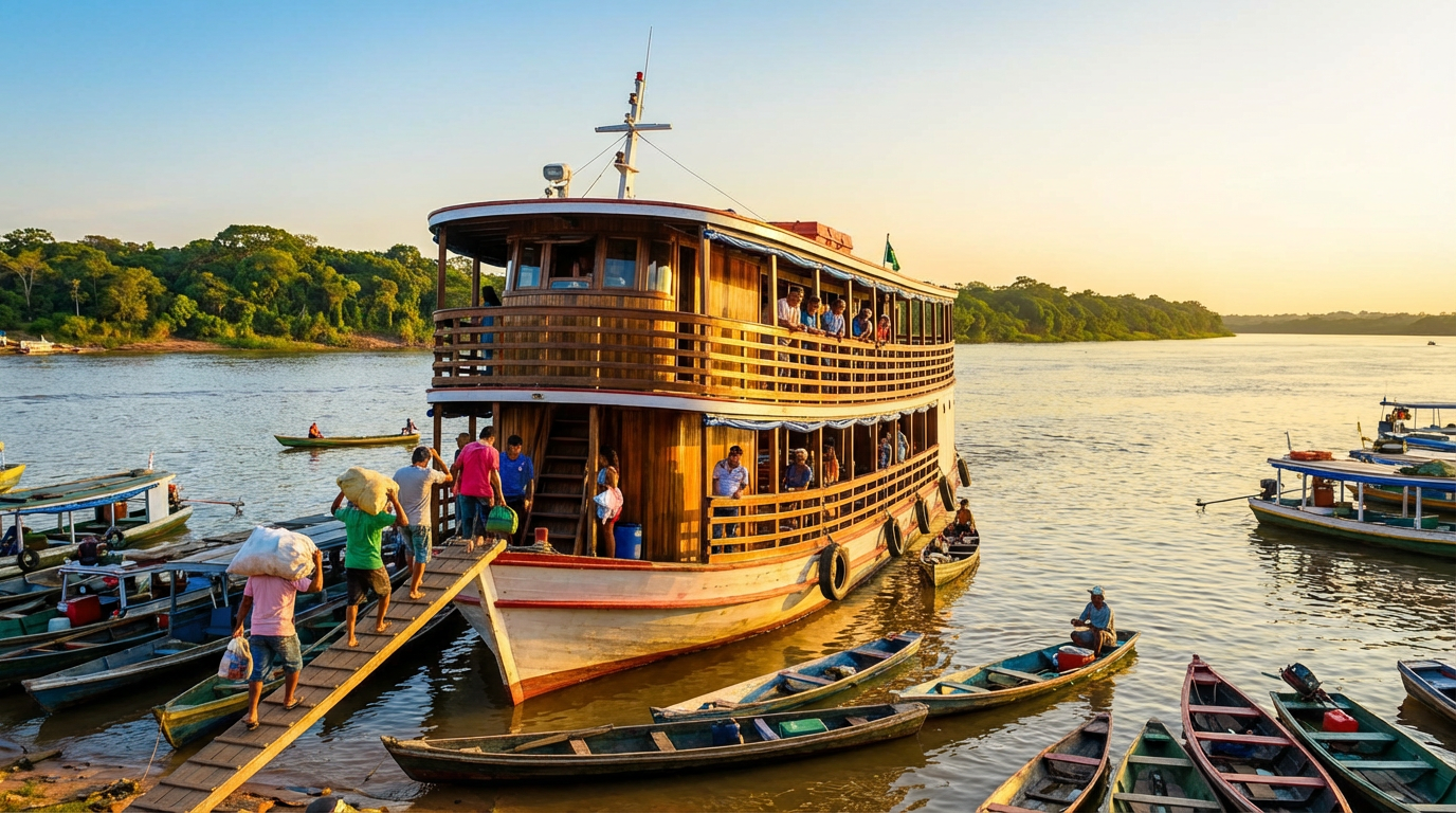 is it safe to take a regional river boat from santarem - hero image