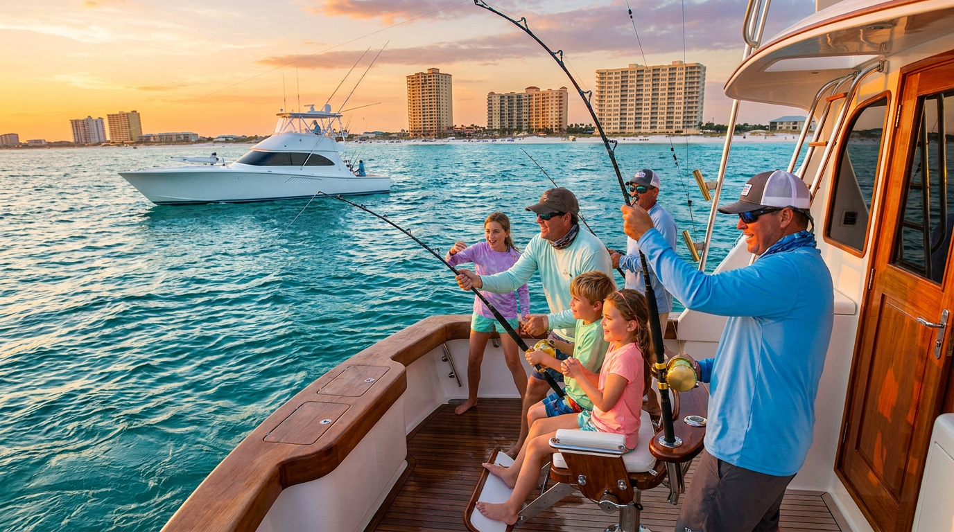 charter fishing in panama city florida - hero image