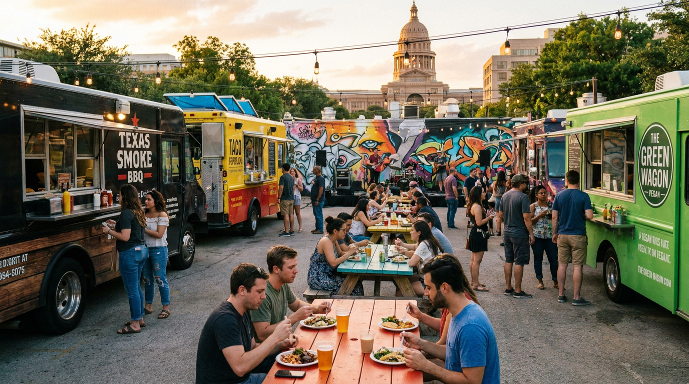 best food trucks in austin - hero image