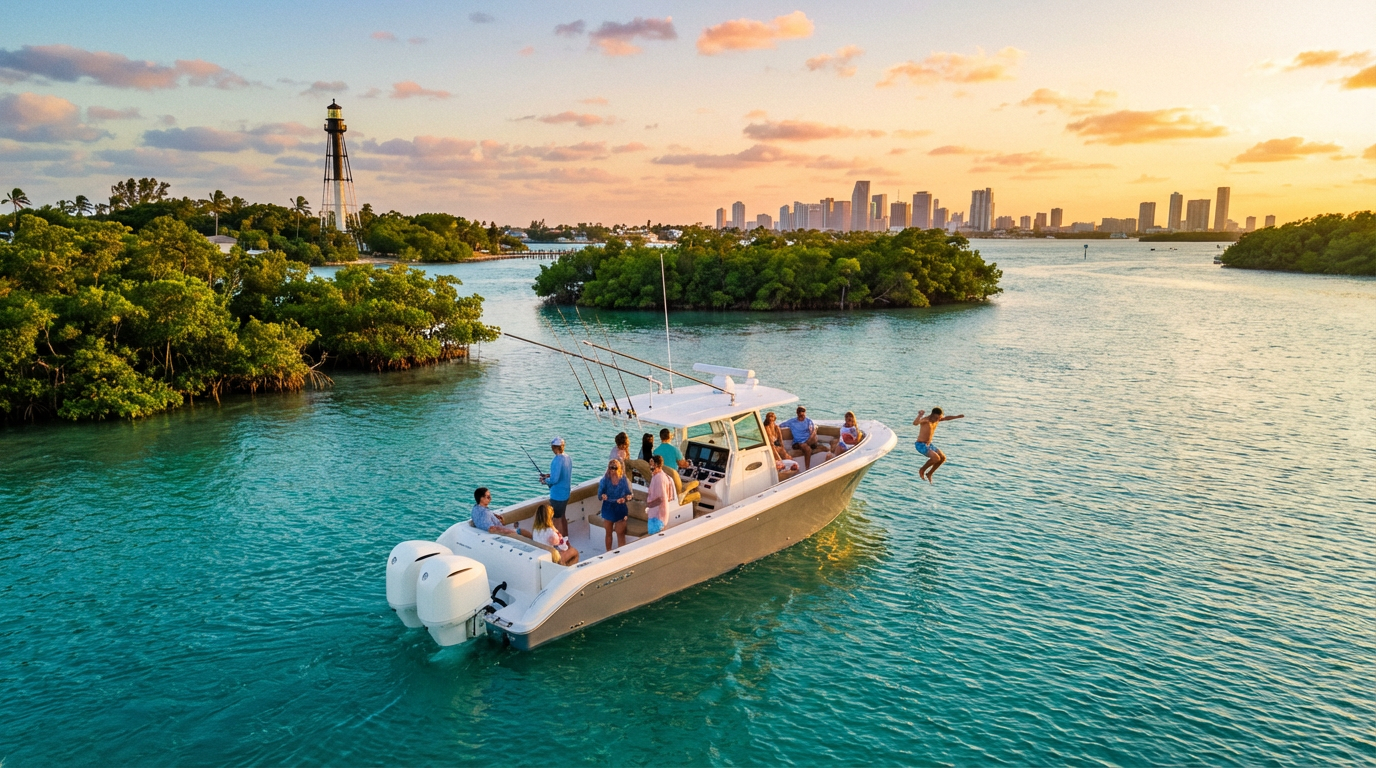 florida boat hire - hero image