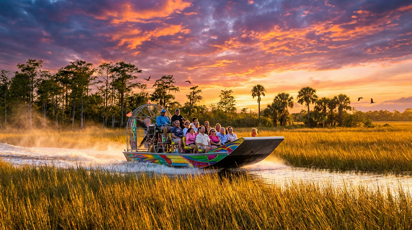 airboat rides florida - hero image
