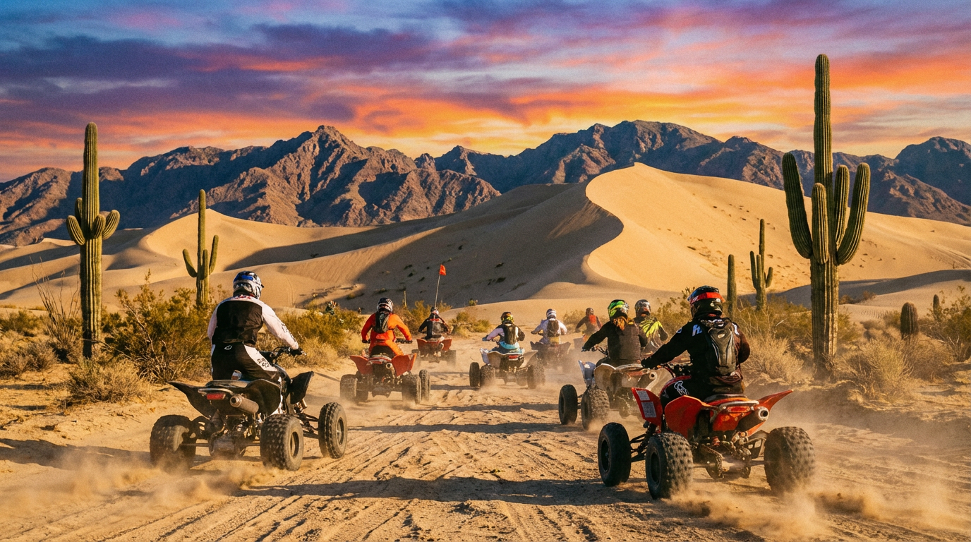 atv riding in california - hero image