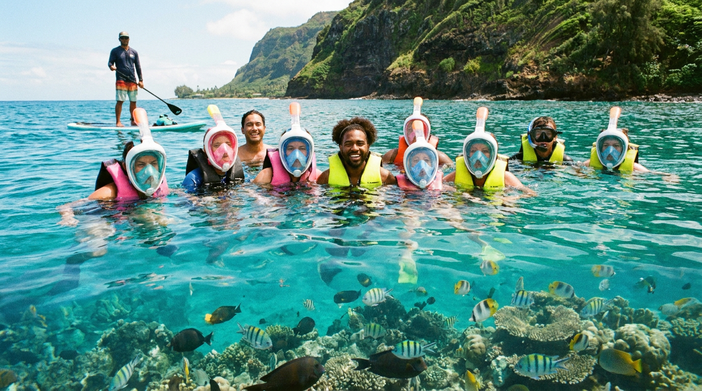 snorkeling hawaii non-swimmers - hero image