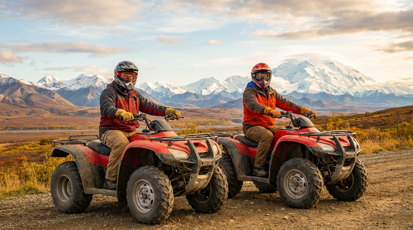 what to wear on an atv tour in denali alaska - hero image