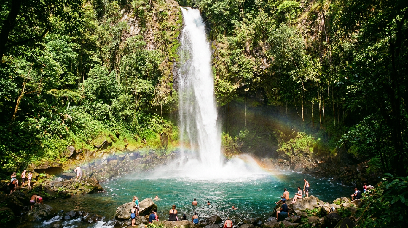 la fortuna waterfall - hero image
