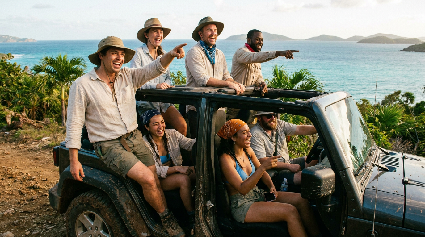 what to wear on a jeep adventure tour in st thomas - hero image