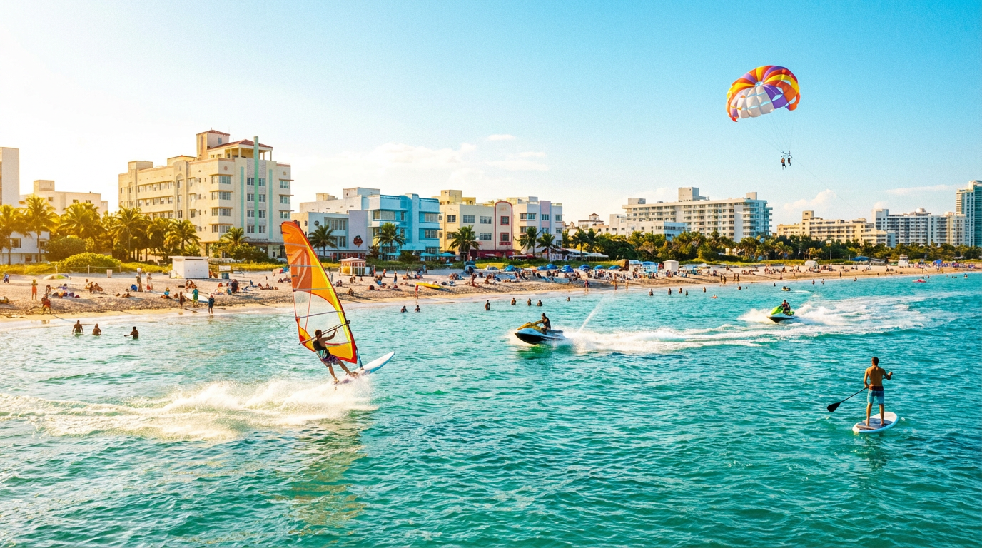 water sports in miami south beach - hero image