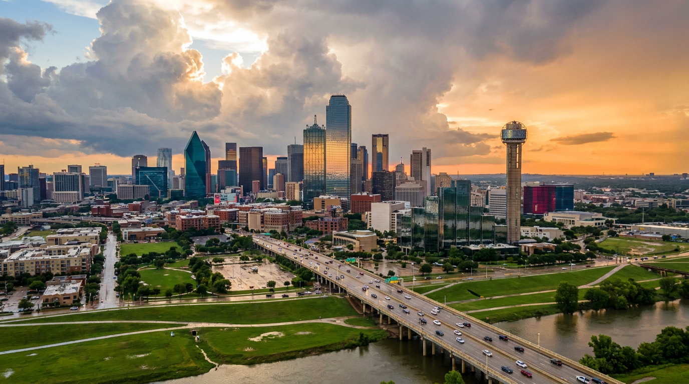 dallas texas usa weather - hero image