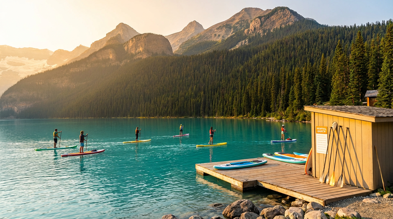 paddleboard rentals central mountains - hero image