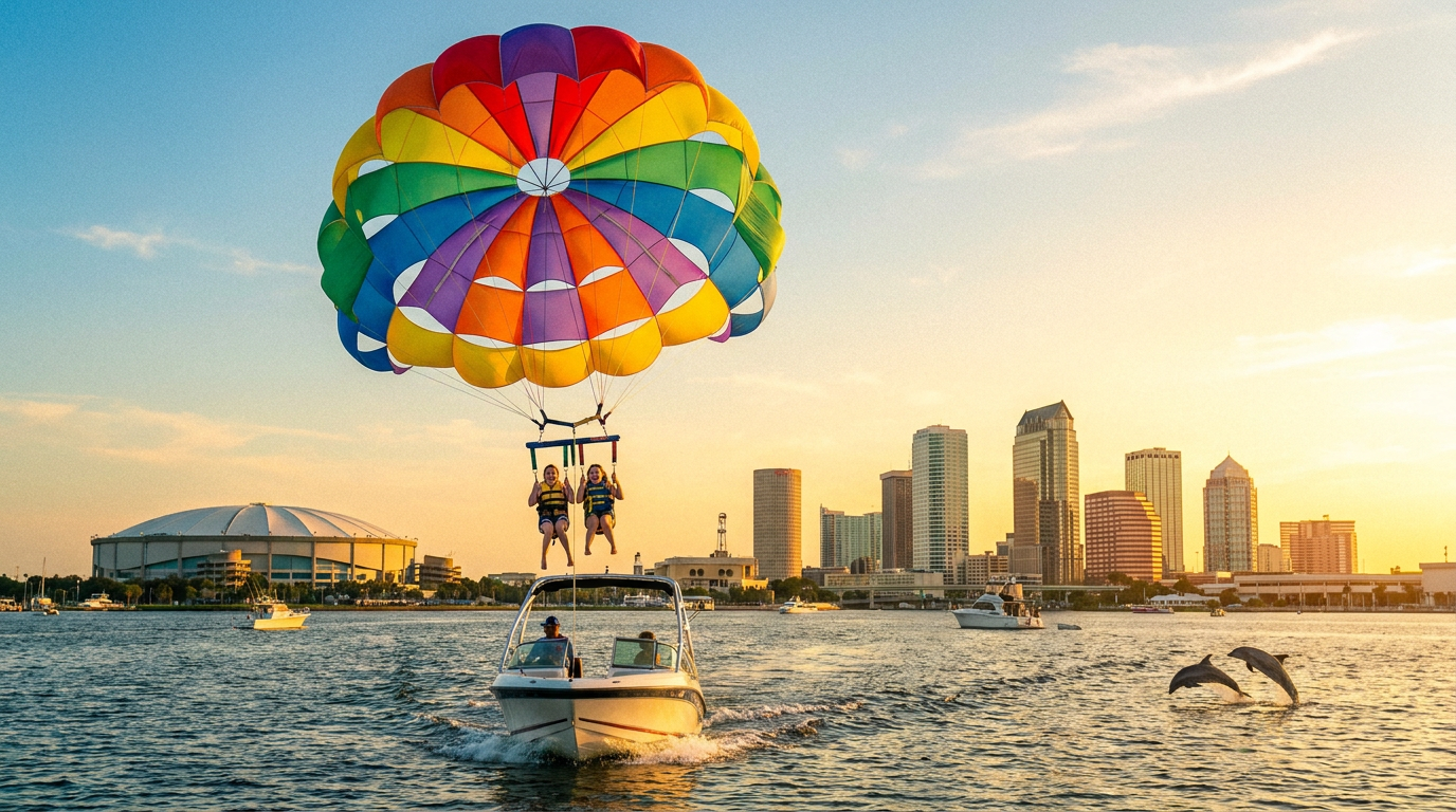 tampa fl parasailing - hero image