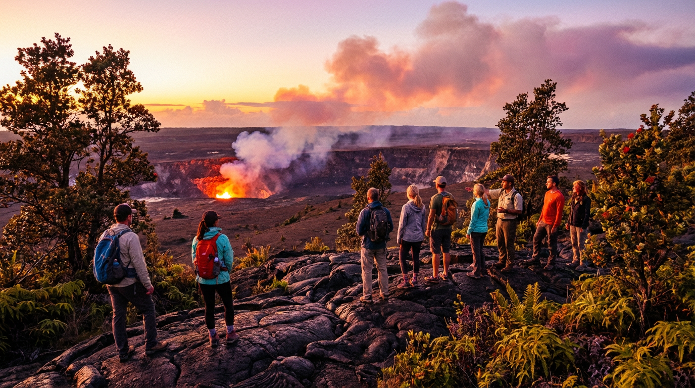 hawaii volcanoes national park tour - hero image