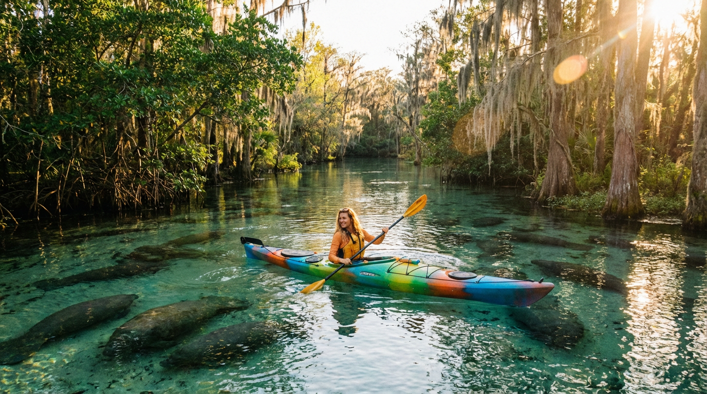 kayaking in florida - hero image