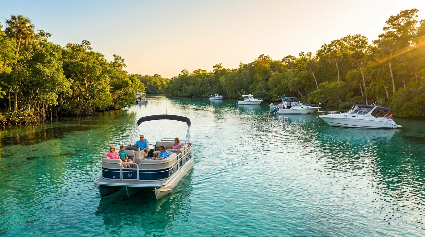 boat rentals in homosassa - hero image
