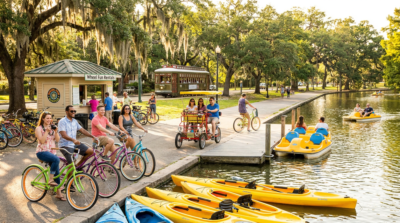 wheel fun bike and boat rentals new orleans photos - hero image
