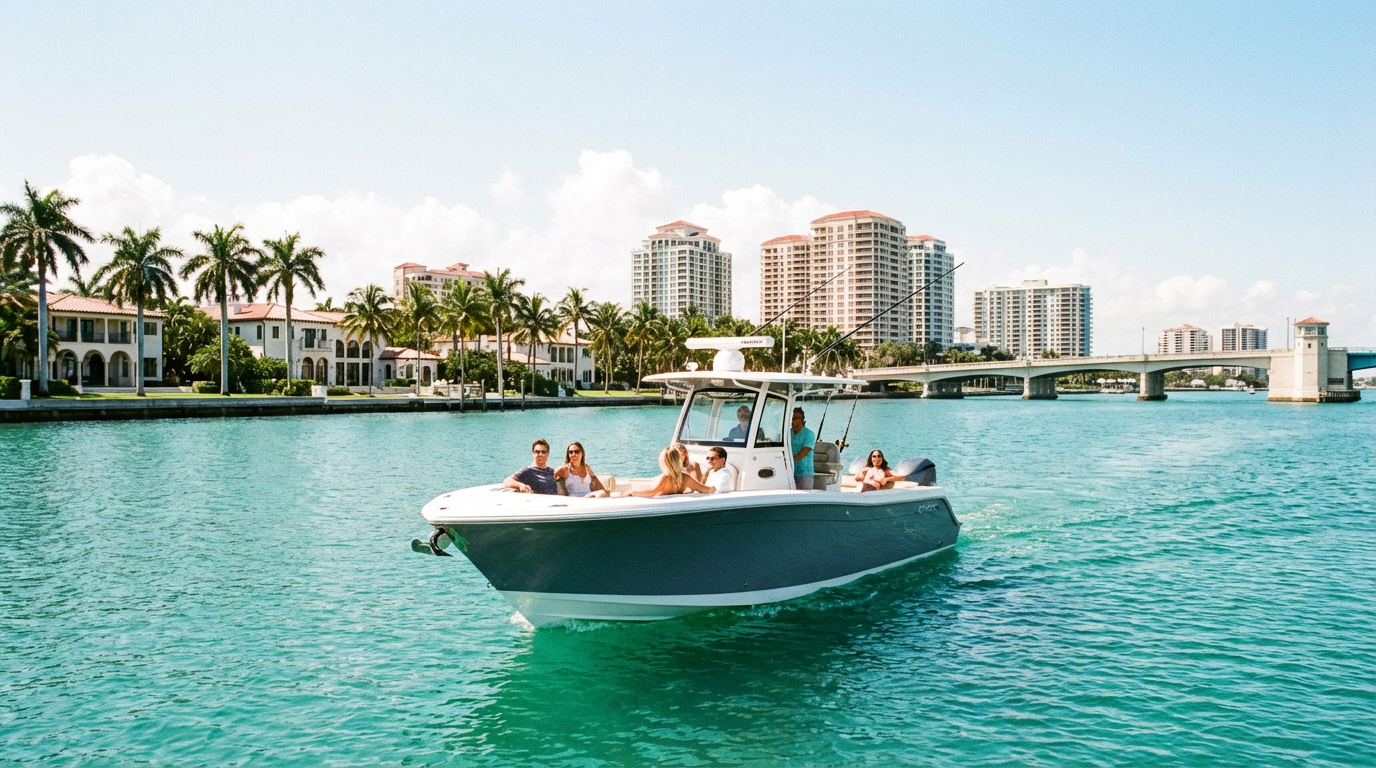 west palm beach boat rentals - hero image