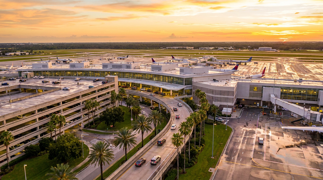 orlando international airport parking - hero image