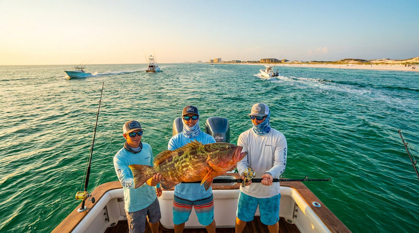 deep sea fishing destin fl - hero image