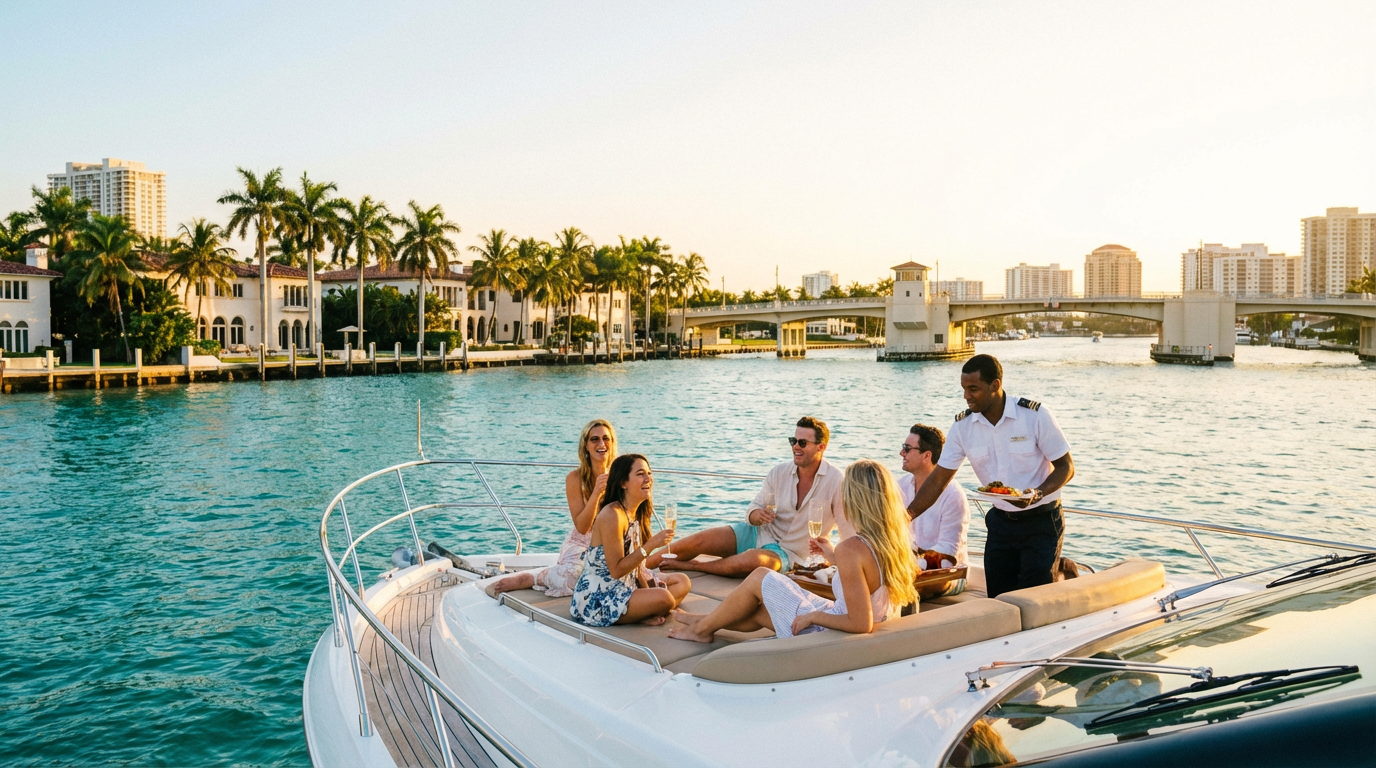 charter a boat fort lauderdale - hero image