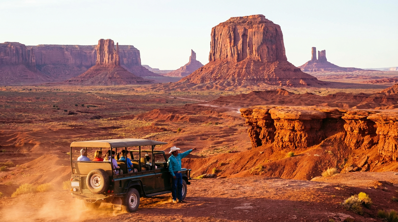 navajo nation time zone for monument valley tours - hero image