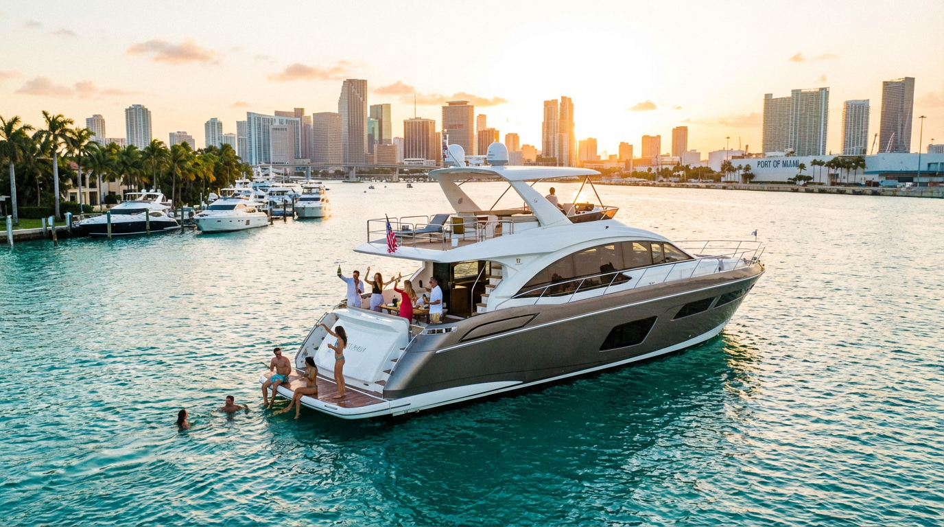 miami boat rentals - hero image