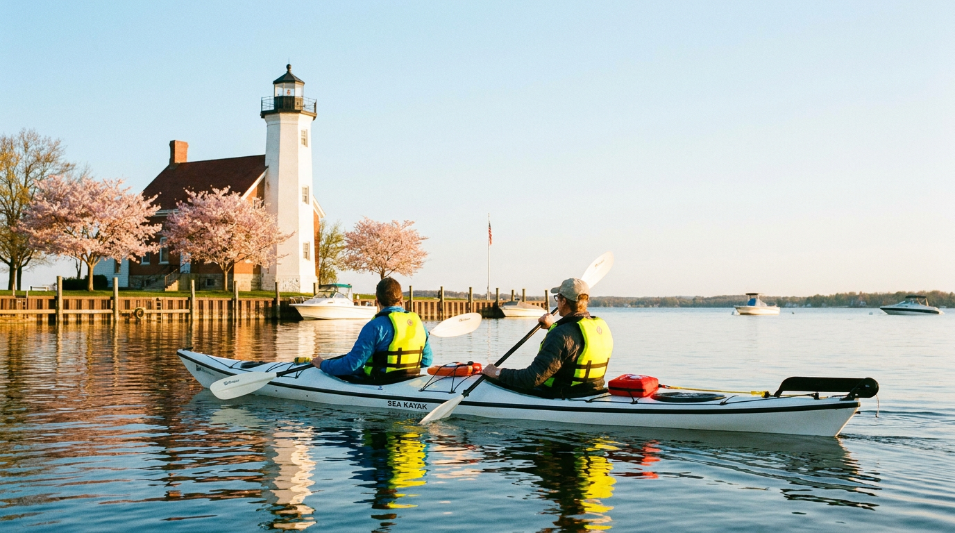 kayaking safety tips spring lake mi - hero image