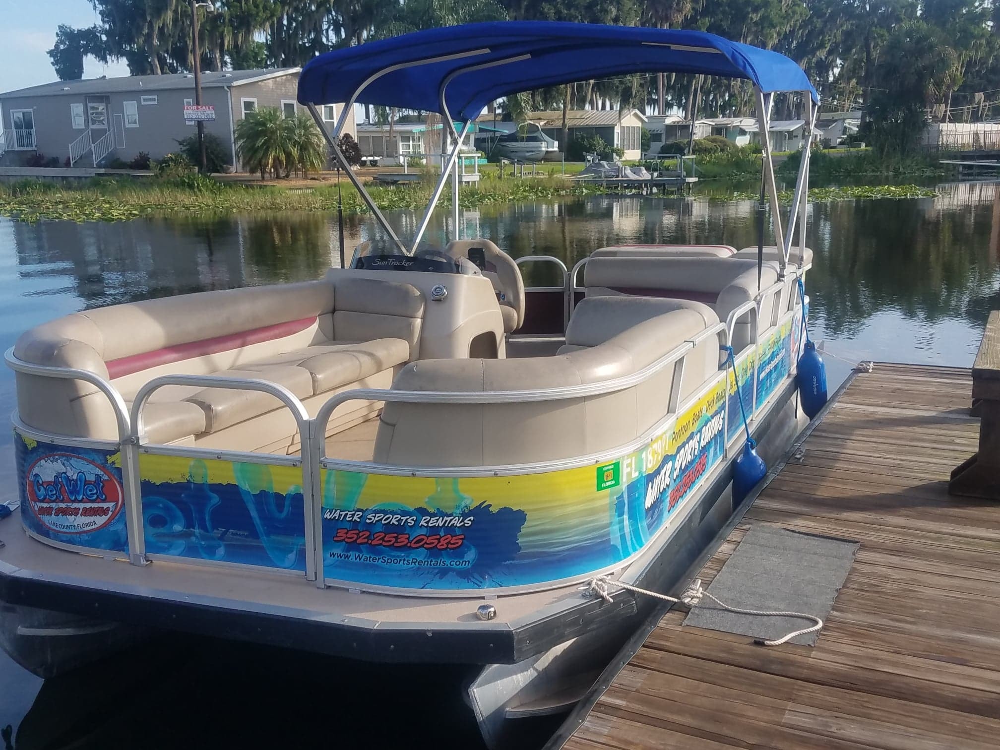 Boat Rental in Tavares, FL with Rockon Recreation Rentals