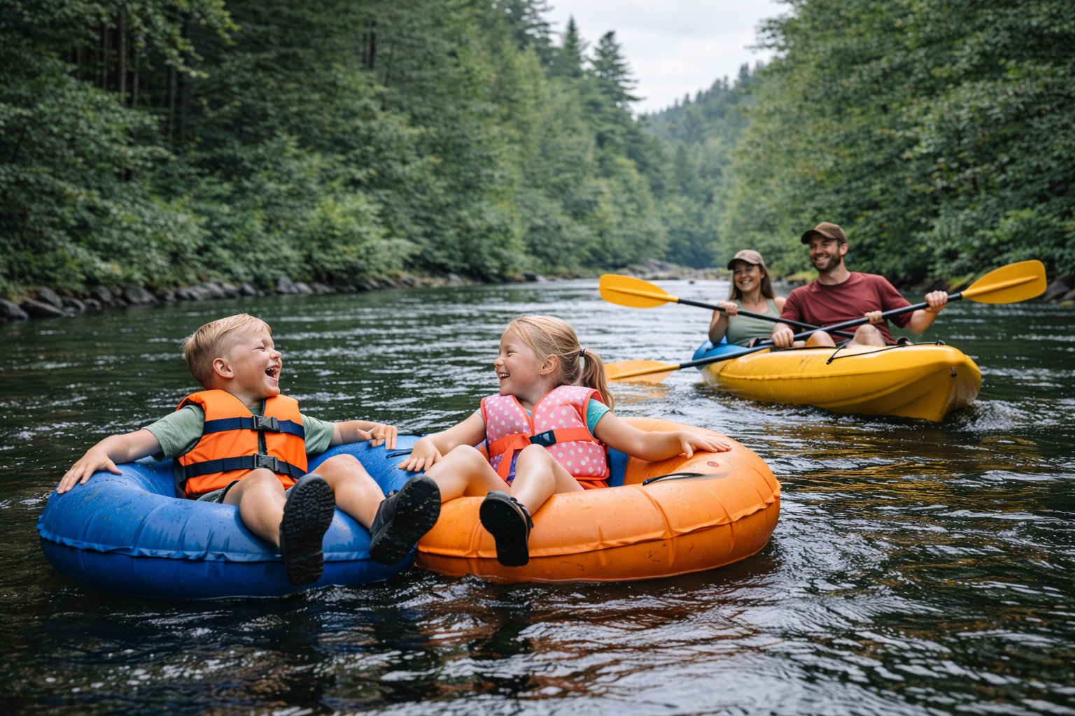 Kayak Rental in Lenoir, NC with Rockon Recreation Rentals