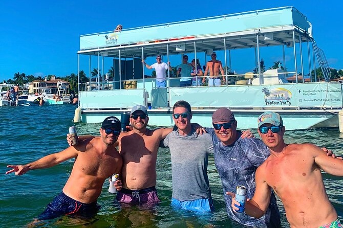 Pontoon Boat Rental in Fort Lauderdale, FL with Rockon Recreation Rentals